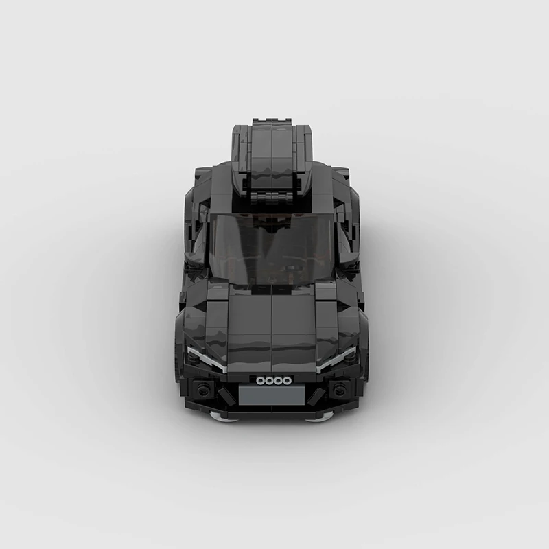 RS 6 Moc 스피드 챔피언 레이서 자동차, 도시 스포츠카 빌딩 블록, 창의적인 차고 장난감, 소년 크리스마스 할로윈 선물