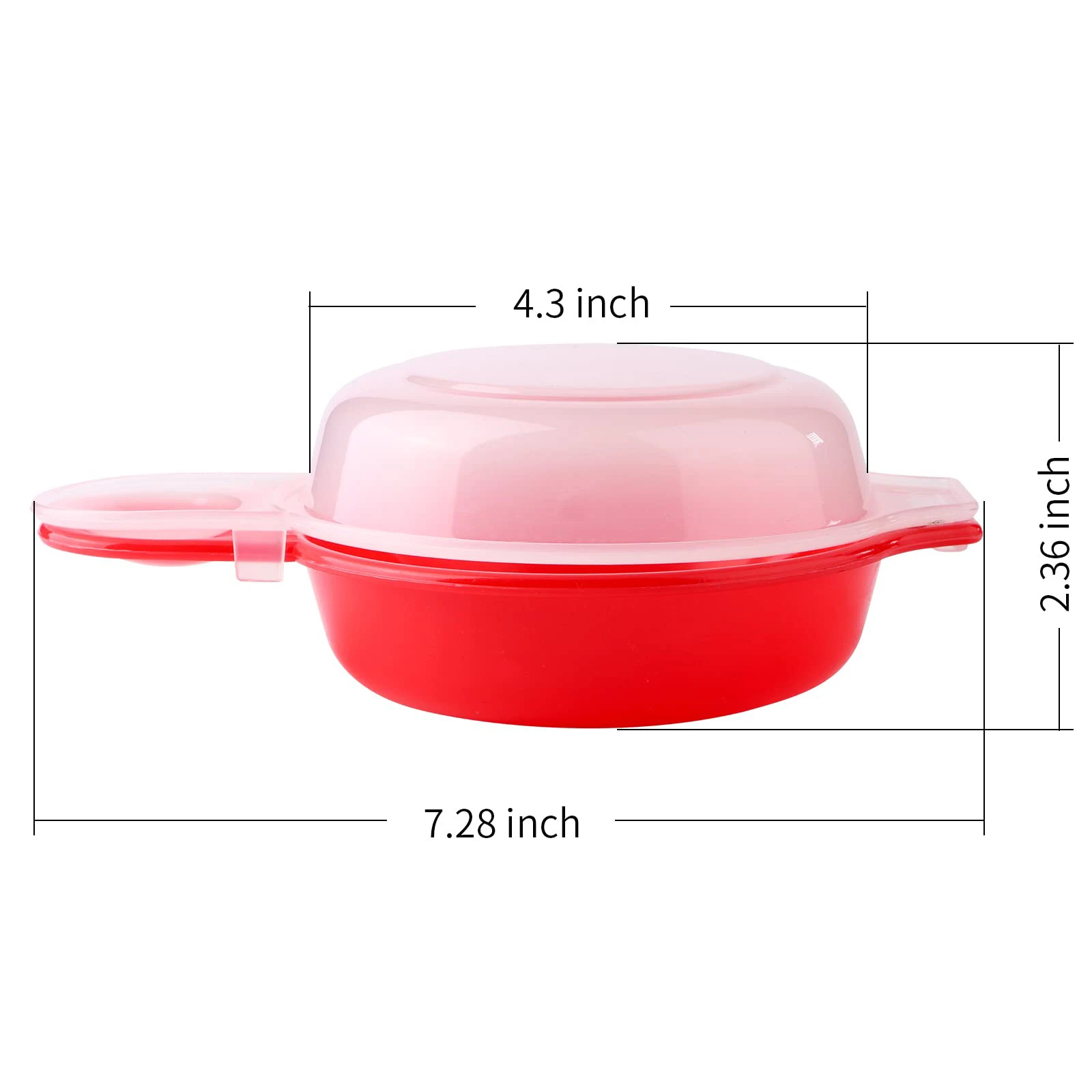 Microwave Oven Egg Cooker 1 Minute Fast Microwave Cheese Eggs Cooker PP Easy Use Home Kitchen Cooking Tool 2pcs/set egg cooker