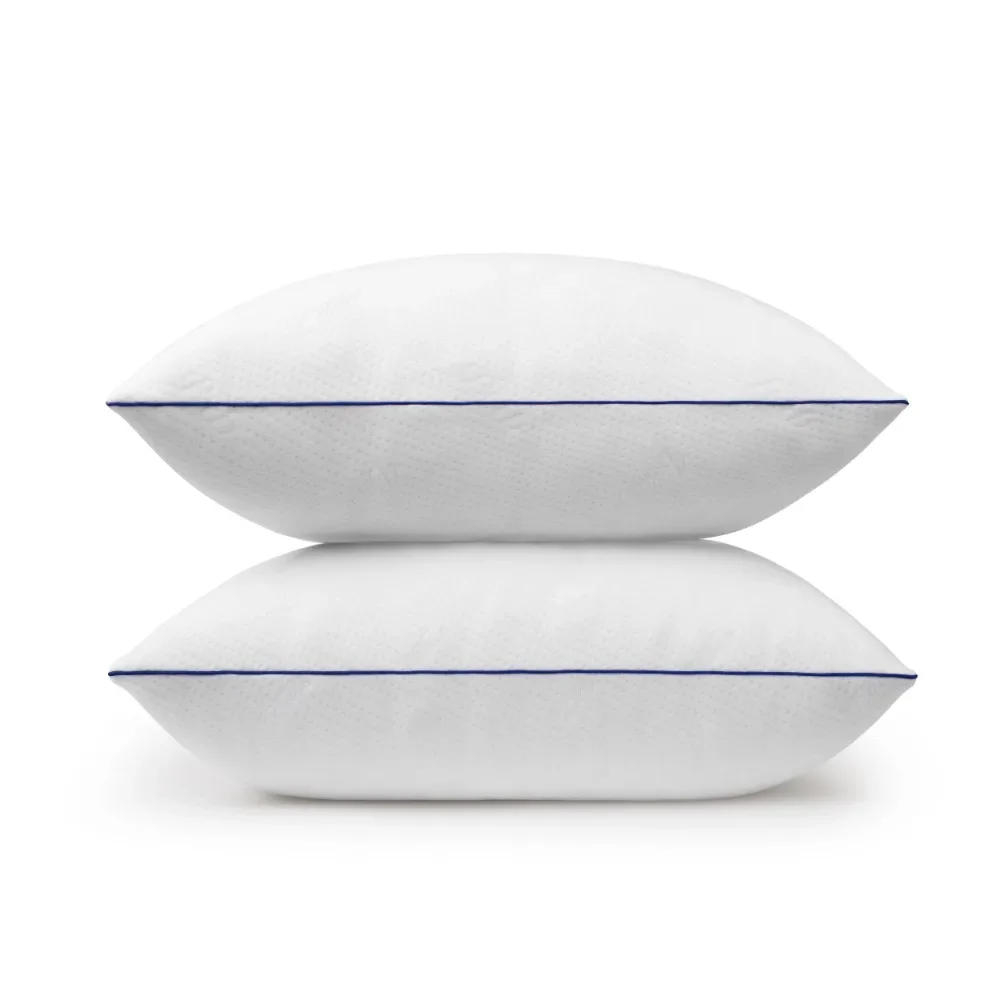 

Fresh Sleep Foam Bed Pillow 2 Pack, Standard/Queen, Memory Foam