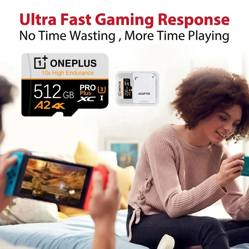 원플러스 2TB 메모리 카드 1TB 메모리 카드 512GB TF SD 카드 대용량 플래시 카드 플래시 드라이브 PC/폰/맥/카메라용 2026 신제품