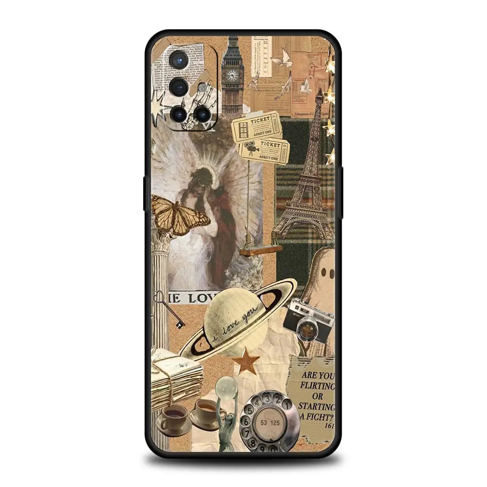 Adorable Ghost-Themed Soft Black Phone Case