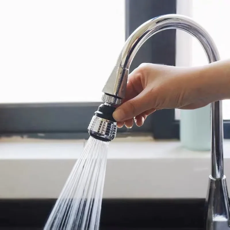 Kitchen Accessories Stainless Steel Rotatable Water Saver Faucet Extender for Home Kitchen Creative Useful Supplies Tool