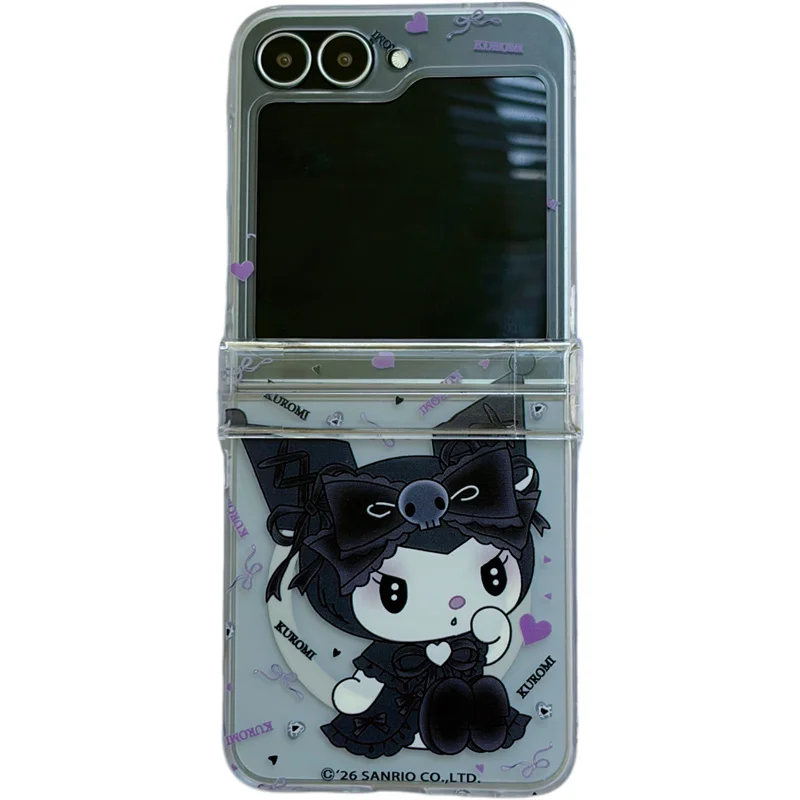 Gothic Magnetic Phone Case with Magsafe and Decorative Wrist Strap