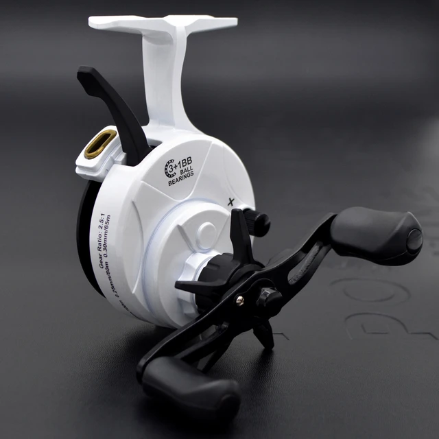 CAMEKOON FW500-II Inline Ice Reel Free Spool Trigger Drop System 2.5:1  Ultra Smooth Strength