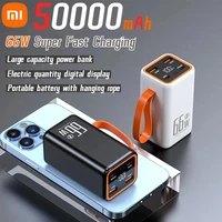 Xiaomi 50000mAh Portable Power Bank 66W USB Type C Super Fast Charging Large Capacity External Battery For iPhone Huawei Samsung 1