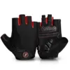 MOREOK Cycling Gloves Breathable Half Finger 5MM Pads Bike Gloves Anti-slip Shock-absorbing Mountain Road Biking Bicycle Gloves 1