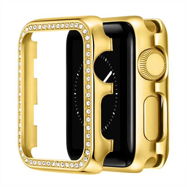 watch case For Apple watch 6 5 4 SE  44mm 40mm Anti-drop replacement protective shell For iwatch 3 2 1 42mm 38mmwatch case