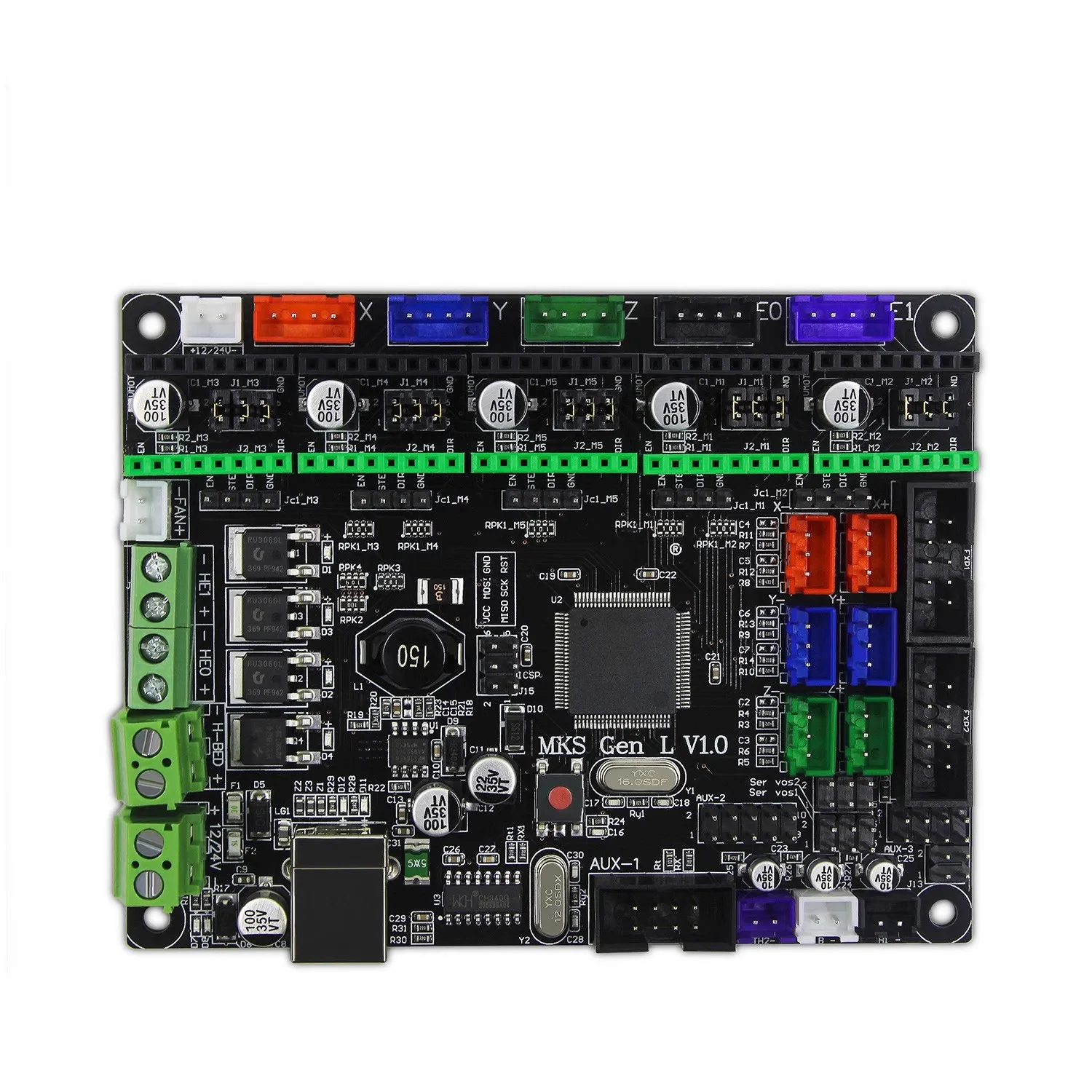 

MKS L V1.0 Motherboard With Firmware Installed Controller Fit For Artillery Genius Sidewinder 3D Printer Parts