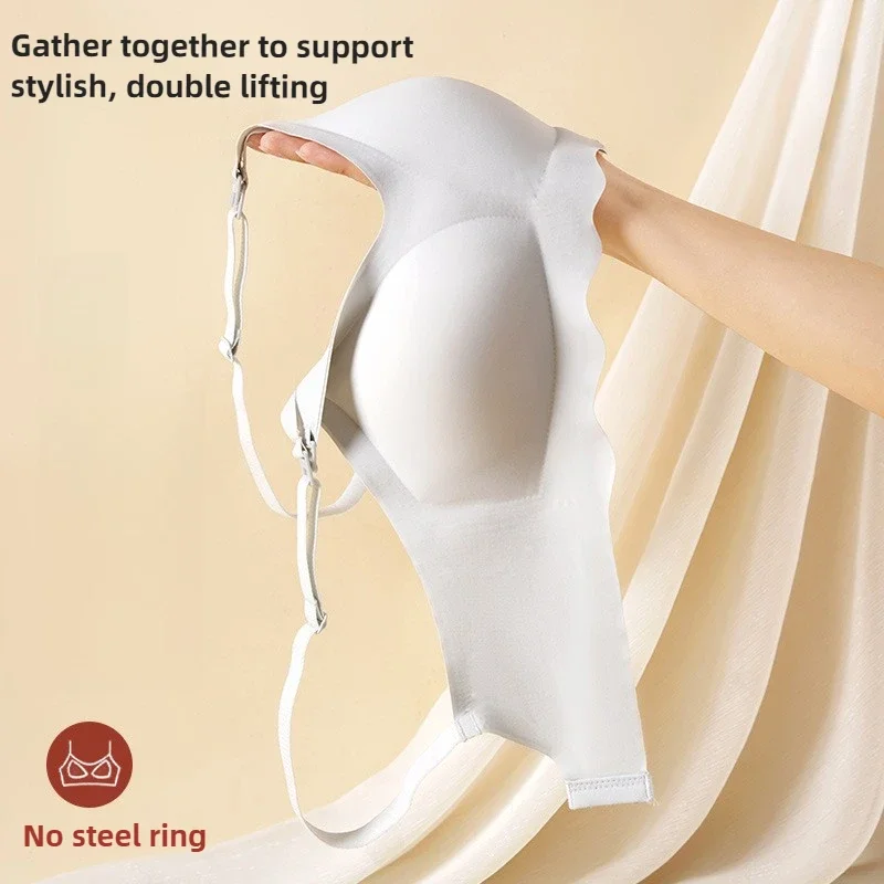Maternity Nursing Bra Pregnant Women Front Open Button Breastfeeding Bras One-piece Convenient Feeding Pregnancy Dropshiping 5