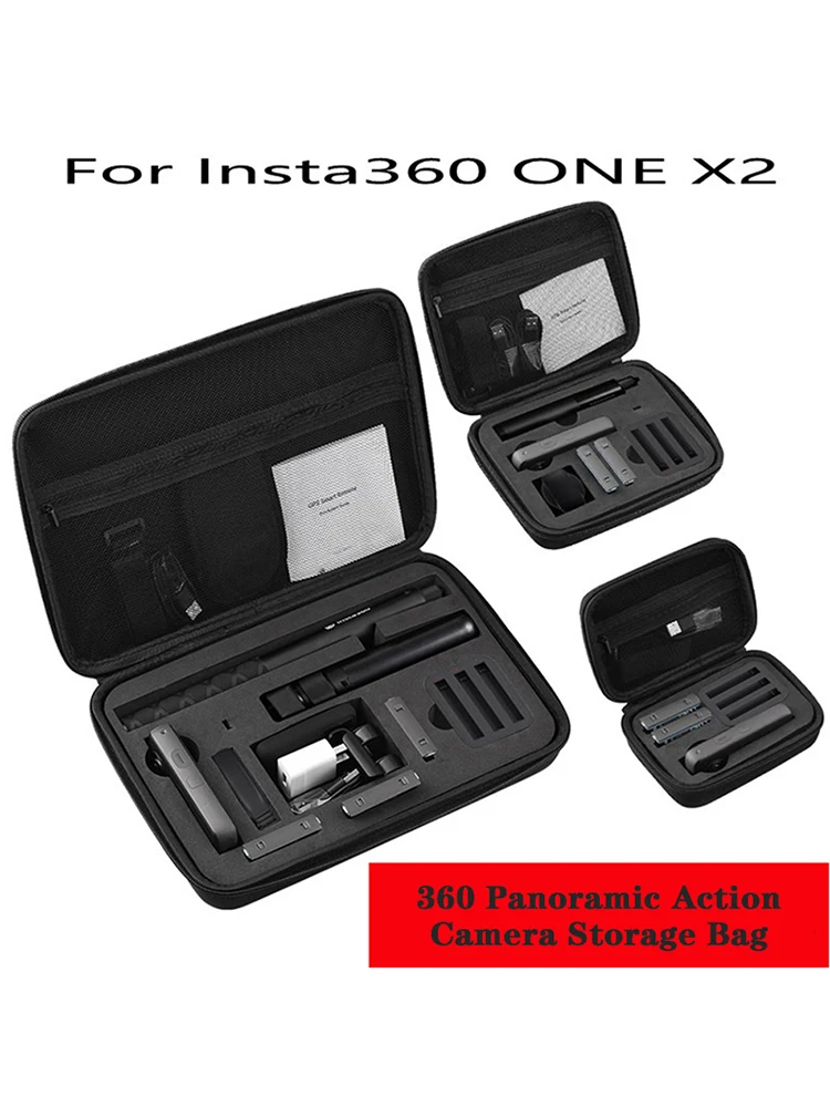 Insta360 ONE X/X2 용 휴대용 보관 케이스, 보관 패키지, 핸드백 액세서리, 파노라마 카메라 핸드백, 액세서리 상자, 1 개