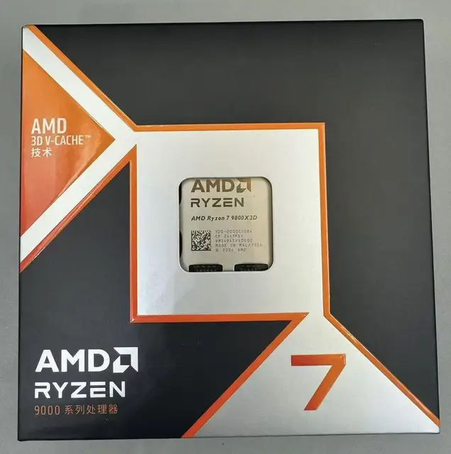 Origina New AMD Ryzen 7 9800X3D/ R9 9900X3D / R9 9950X3D Socket