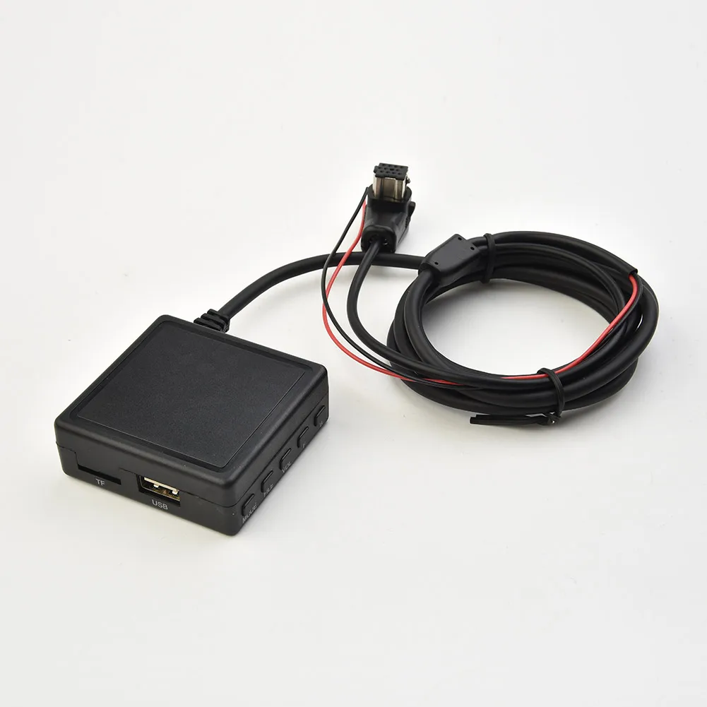 Car BT 5.0 AUX USB Music Adapter MIC Audio Cable For Pioneer