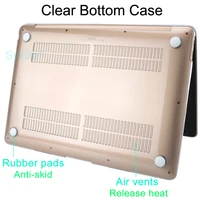 Étui pour Macbook Air 13 M5 M1 Pro 14 M4 13M3 15 16 M2 Coque rigide pour ordinateur portable Accessoire pour ordinateur portable Housse A3449 A3448 A3427 A3426 Neo 12 4