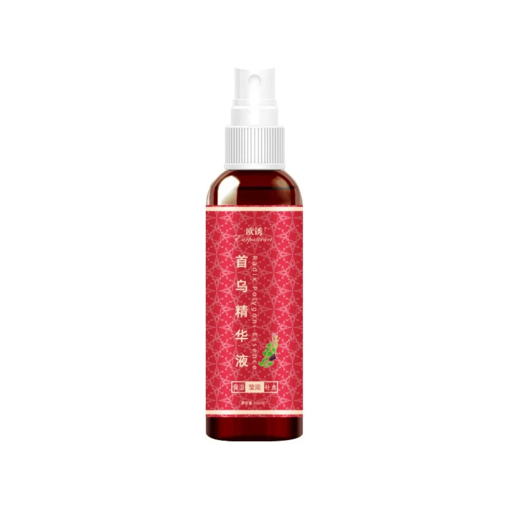1PCS Gray White Hair Treatment Spray White To Black Natural Darkening Color Repair Shampoo Anti Loss Hair Care Essence Women Men