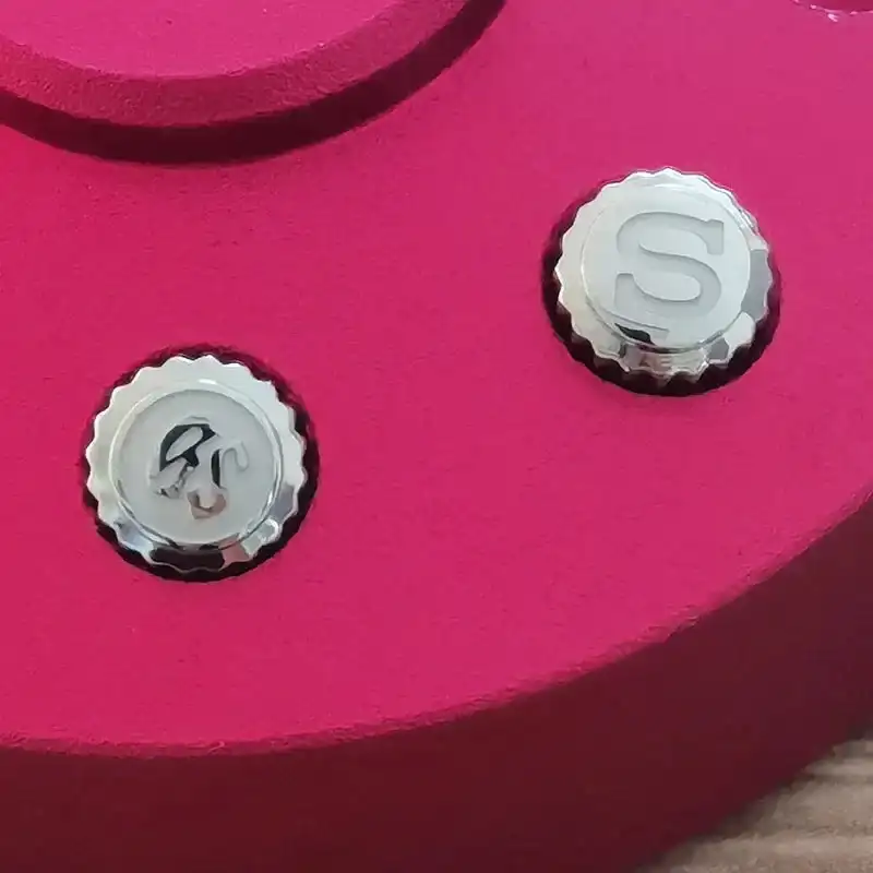 Pièces de couronne en acier pour montre, tige de mouvement à quartz Pièces de couronne en acier pour montre, tige de mouvement à quartz