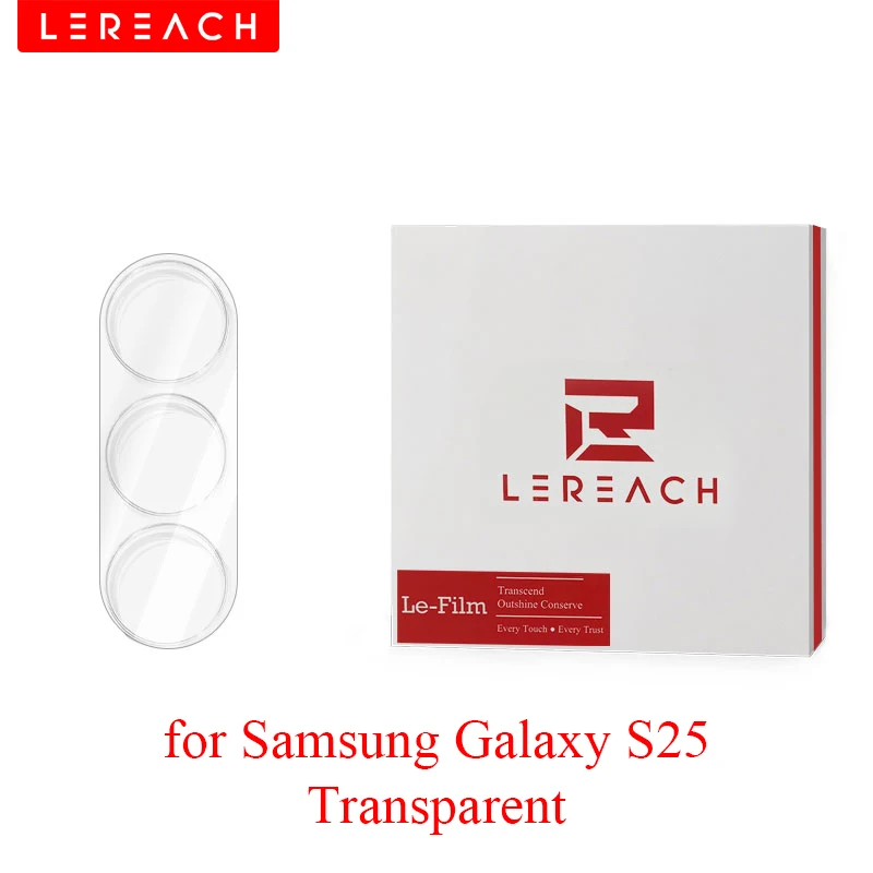 Lereach Tempered Glass Camera Lens Protector with Auto-Adhesive Feature