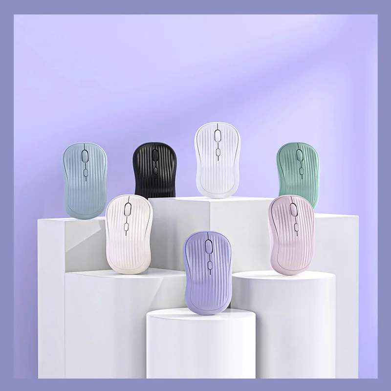 Wireless Silent TYPE-C Charging 2.4G Bluetooth Dual Mode Mouse for IOS Android