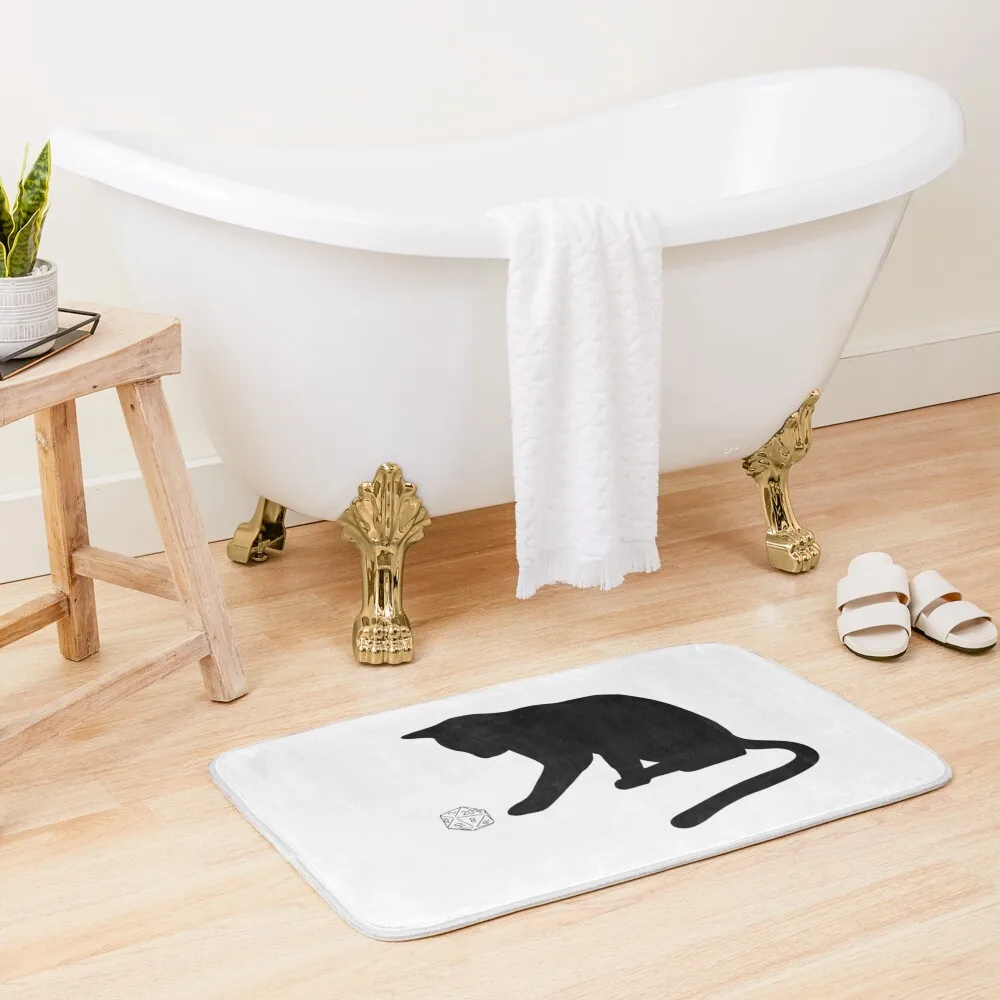 

D20 Cat Bath Mat Rug Foot Mat Bedroom Mats