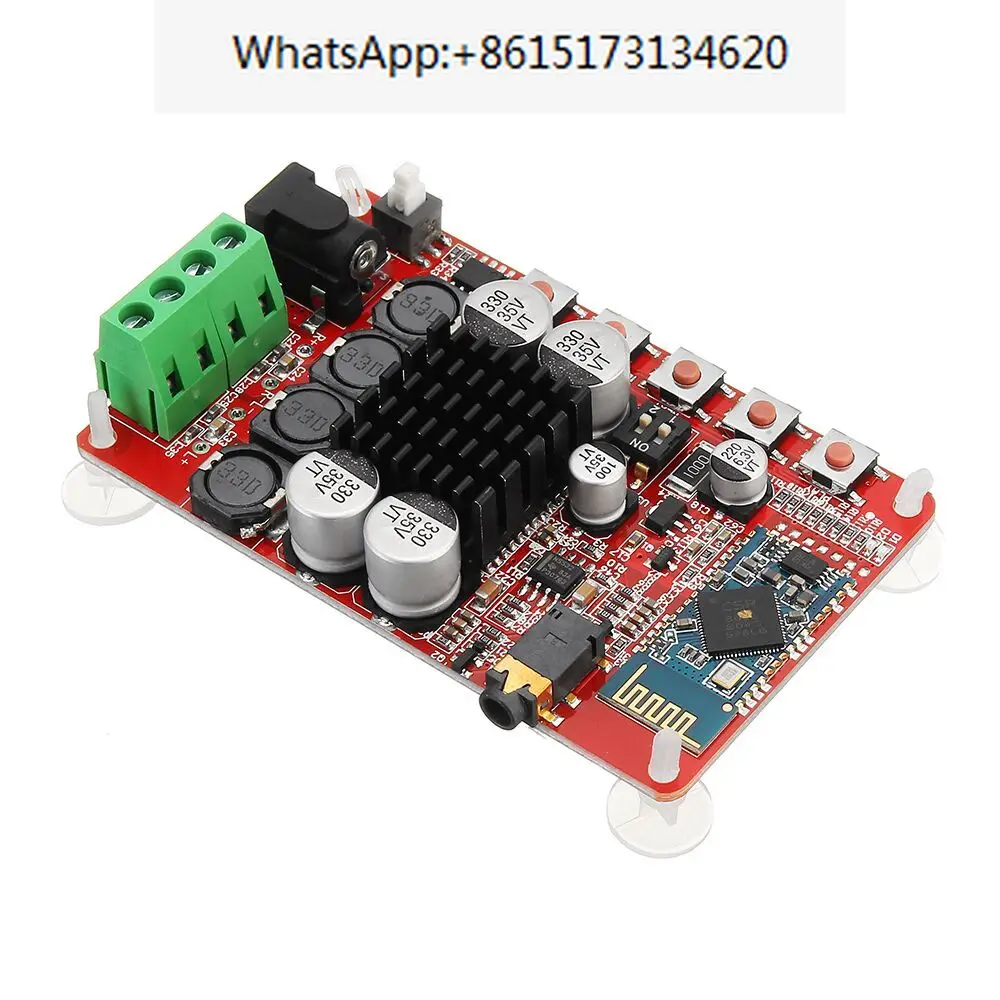 

Цифровой усилитель мощности TDA7492 2X50W CSR Bluetooth аудио прием передний и задний ступенчатый усилитель мощности