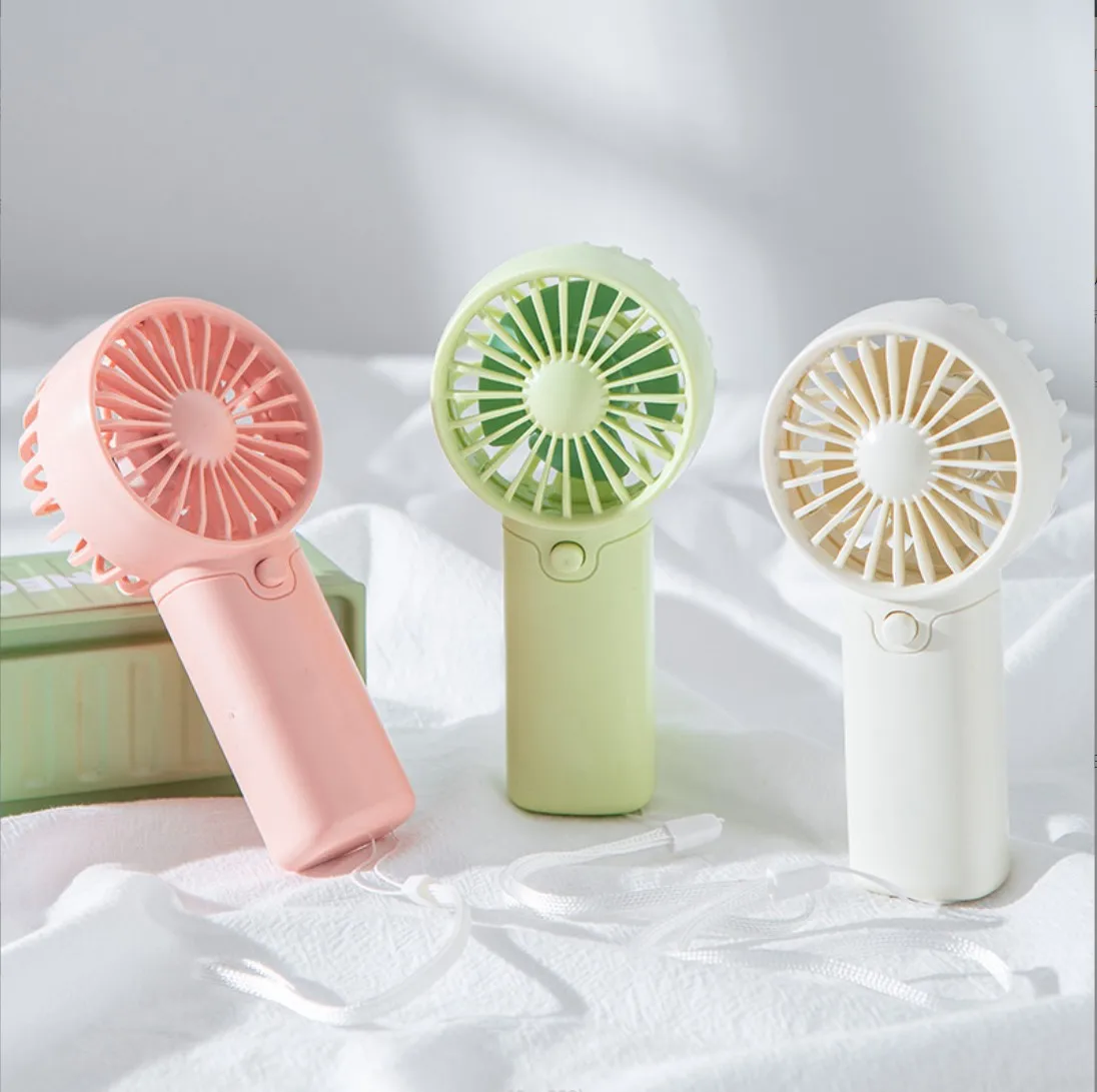 Compact Handheld Portable Fan for Summer Travel and Home Use