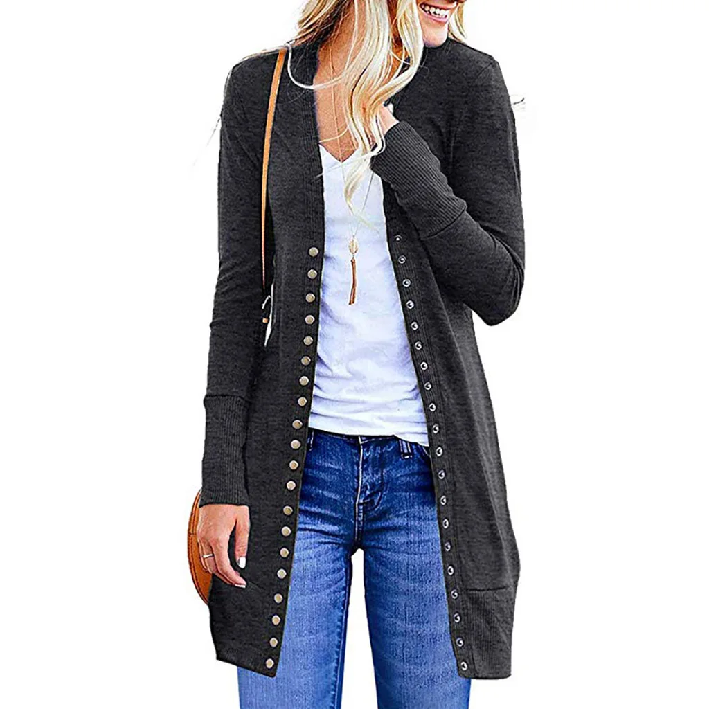 Single-Breasted Lapel Cardigan | The Commuter Cardigan