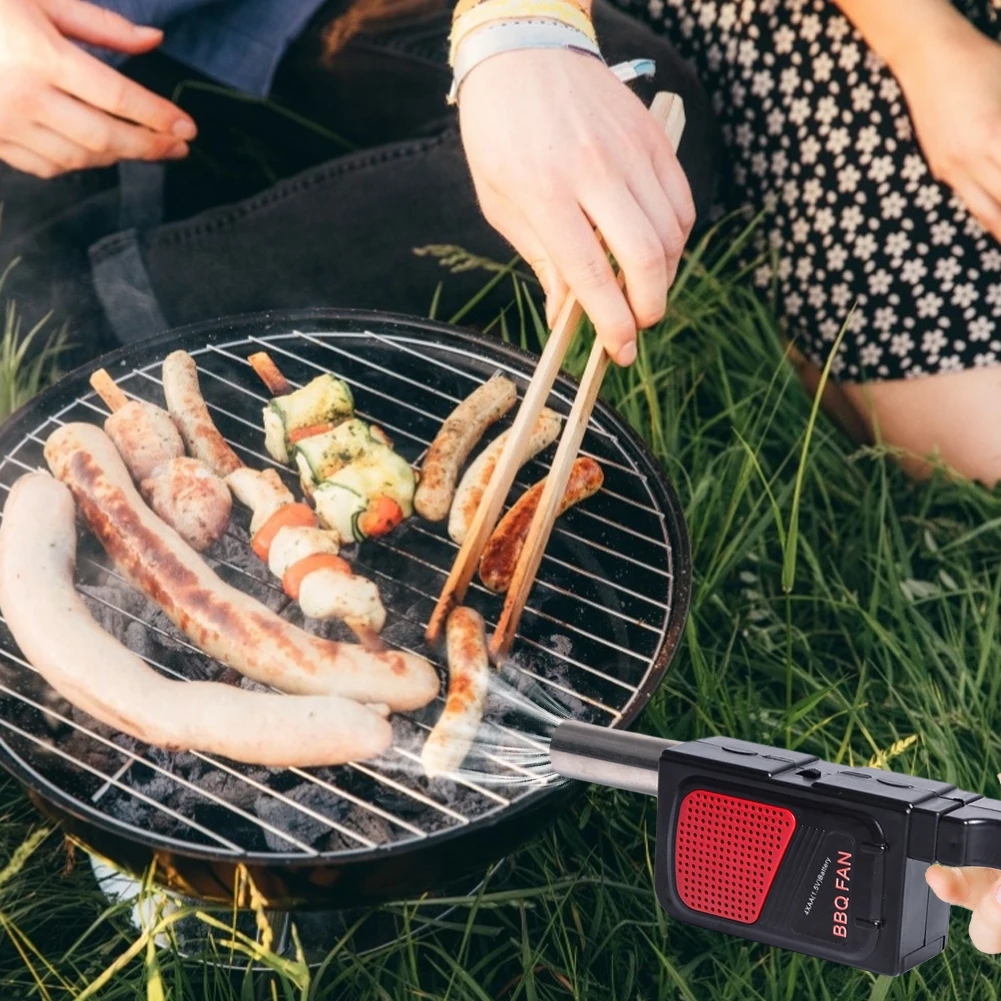 Description Picture 2 of itemPortable Cooking Fan for Outdoor BBQ Picnic - Handheld Electricity Air Blower, Cooking Stove Tool