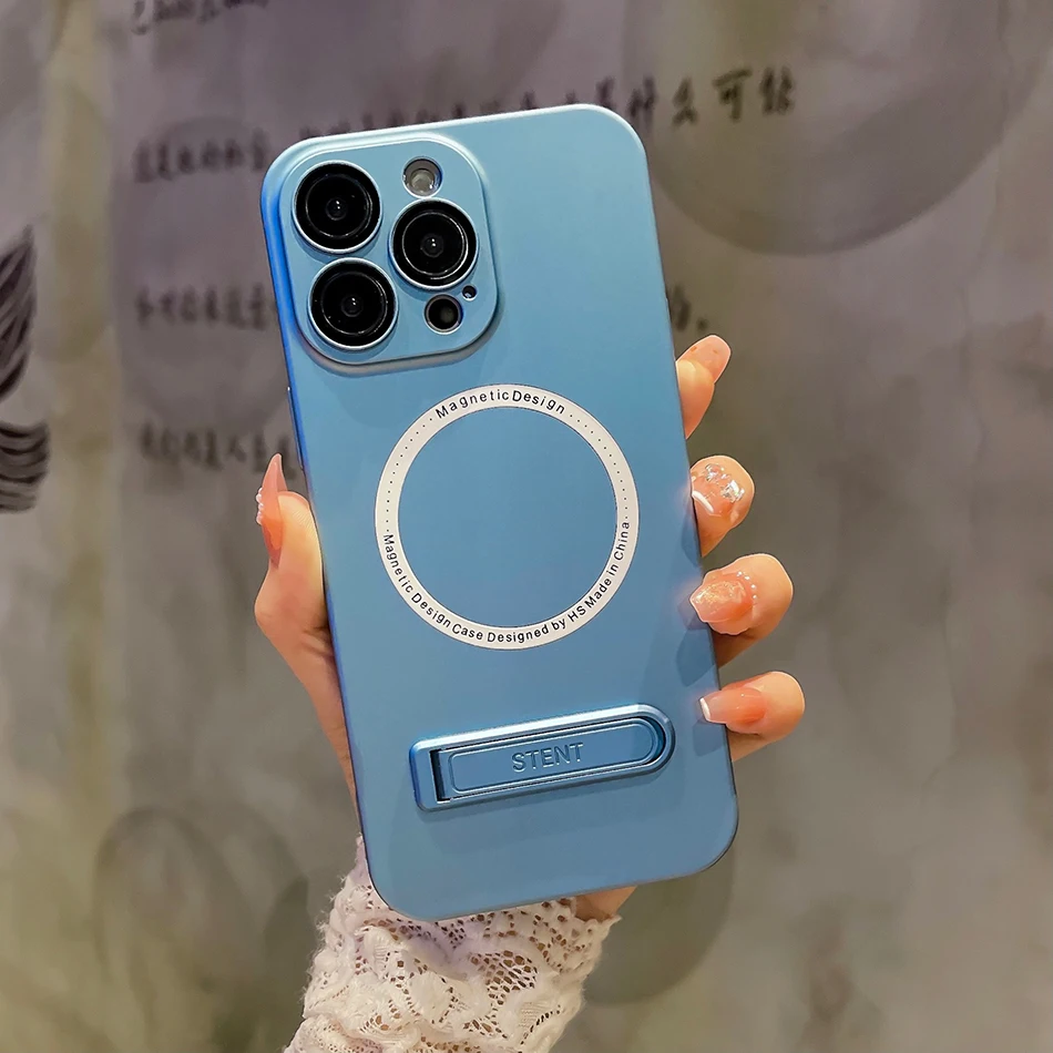 Coque IPhone Magnétique En Bois - Style Viking Vegvisir, Compatible MagSafe 12 à 16 Pro Max !