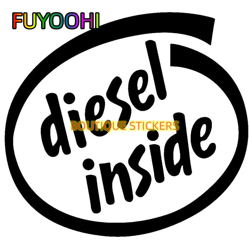 FUYOOHI индивидуальная Автомобильная наклейка дизельная внутри виниловая наклейка мотоциклетная Водонепроницаемая зеркало заднего вида кузов автомобиля KK