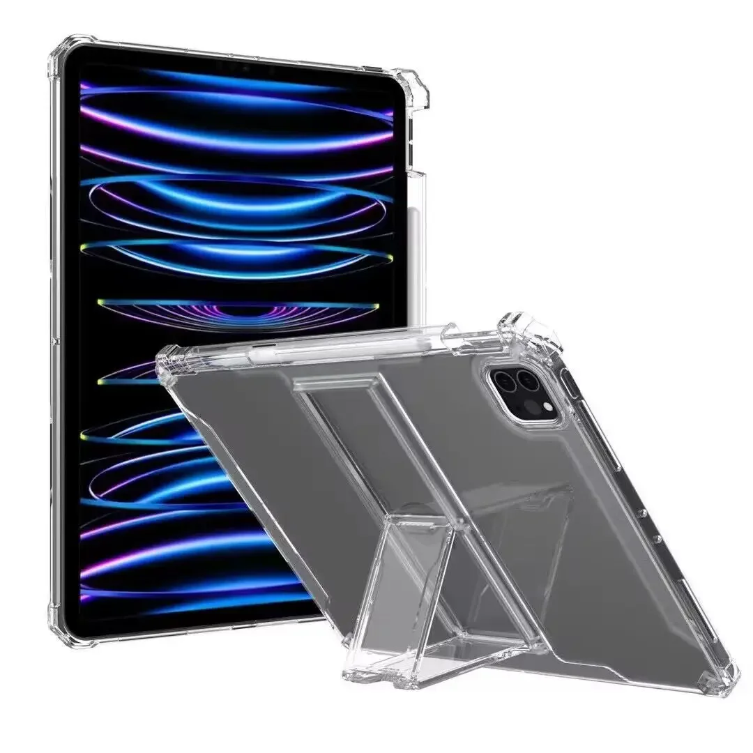 Sleek Transparent Tablet Cover - Enhanced Protection