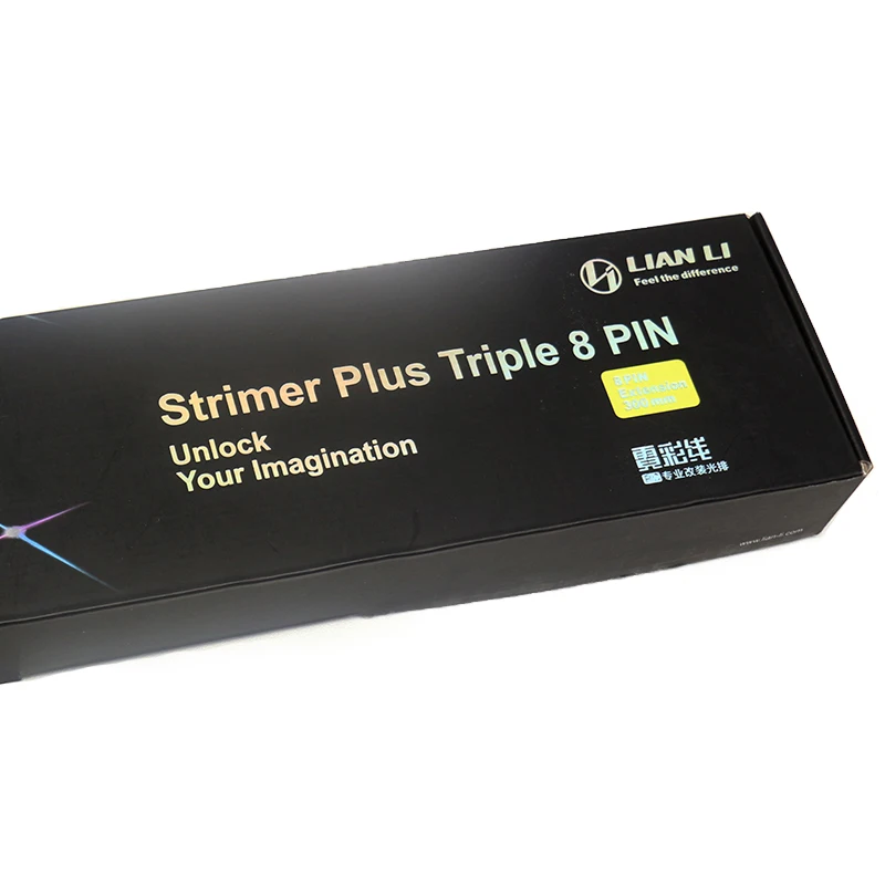 LianLi Strimer Plus V2、5v A-RGB 電源延長ケーブル 24P+8PINX3
