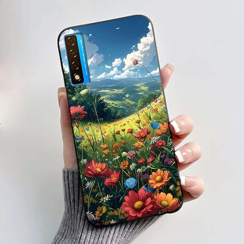 Luxury Dragon Black Soft Silicone Phone Case Back Cover - Cute and Cool Design