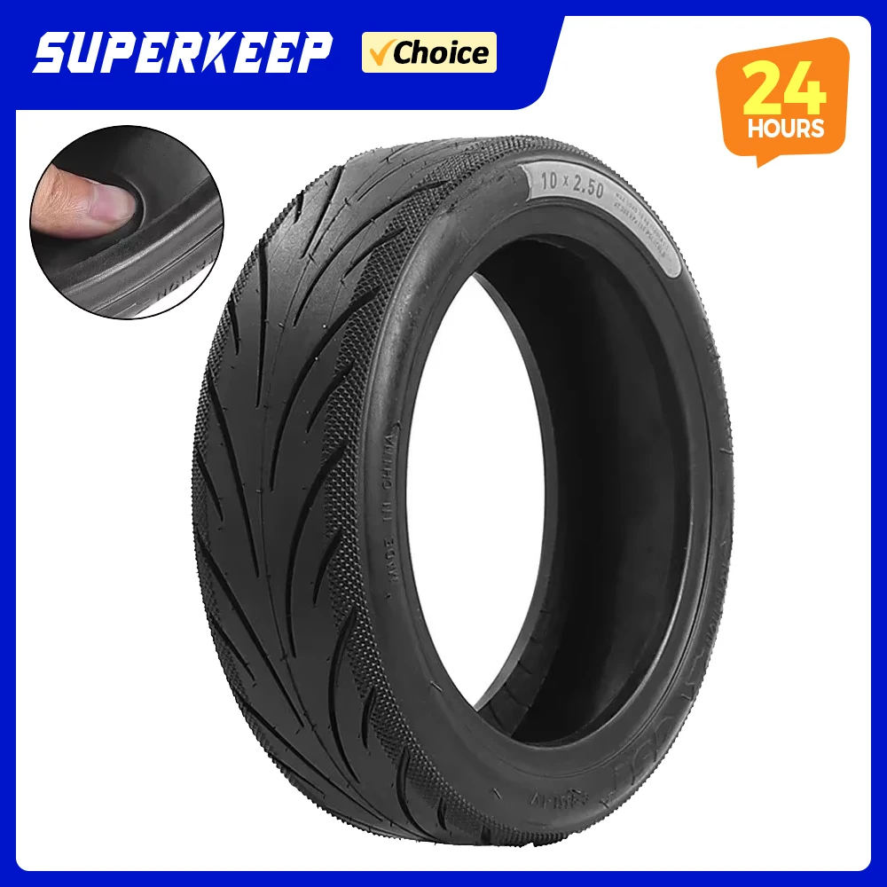 10x2,5 Tubeless Jelly Reifen Für Segway Ninebot KickScooter F2 F2Plus F2Pro F30D F40D E-Scooter Vorne Hinten rad Reifen Teile