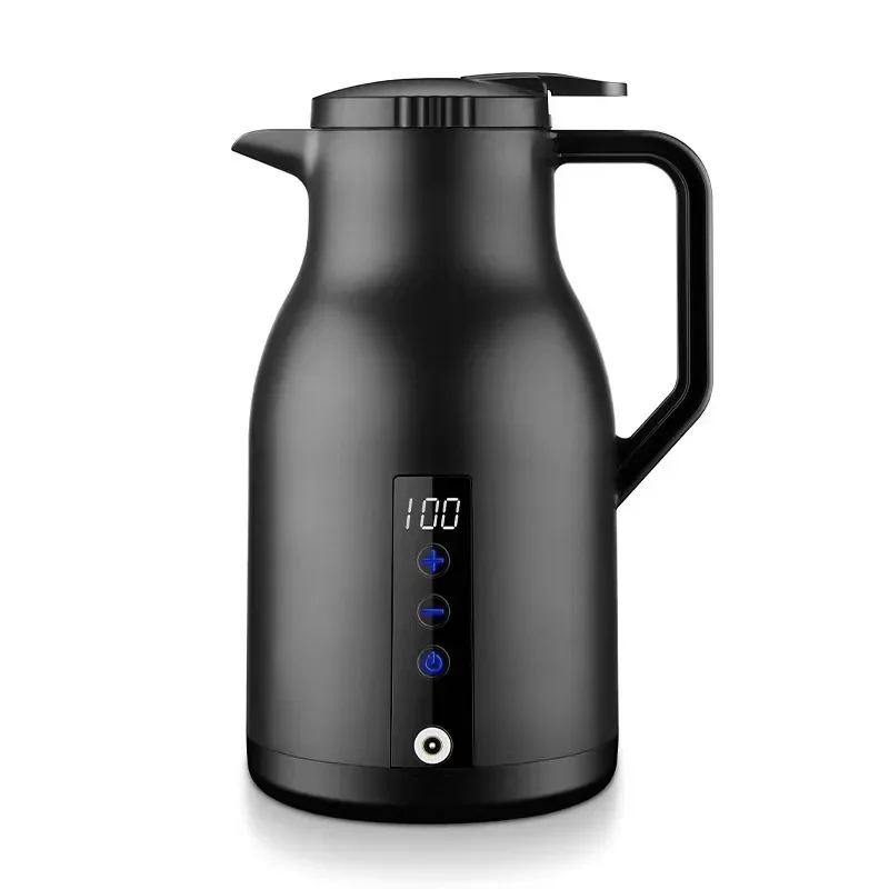 12V 24V 220V Car Water Boiling Electric Kettle Trucks with Quick Boiling and Insulation Fast Heating Car Electric Kettle 1000ML 5