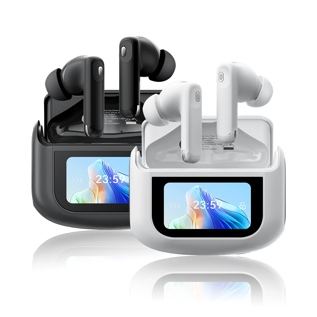 OSCAL Blackview Airbuds 12 Headset In-Ear Wireless Touch Screen Headphones Sports Air Conduction Bass ENC Earphones 400mAh IPX7