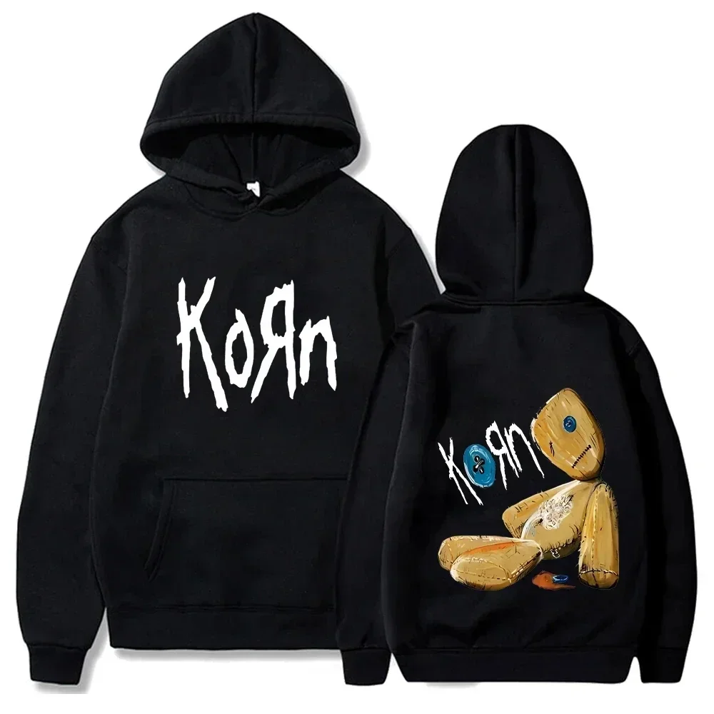 2025 Korn Rock Band Hoodies Frühling Herbst Pullover Herrenmode Gedruckt Mit Kapuze Sweatshirt Lose Beiläufige Täglichen Streetwear Pullover