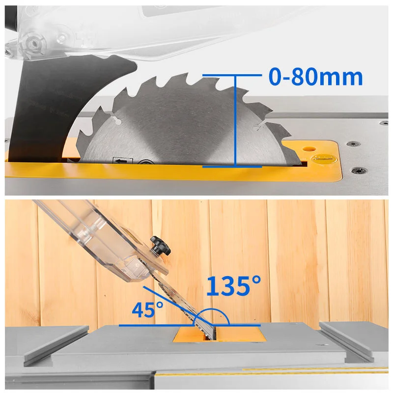 Multifunctional Sliding Table Saw Dustless Wood Cutting Tool | Woodworking Tool | Power Tools