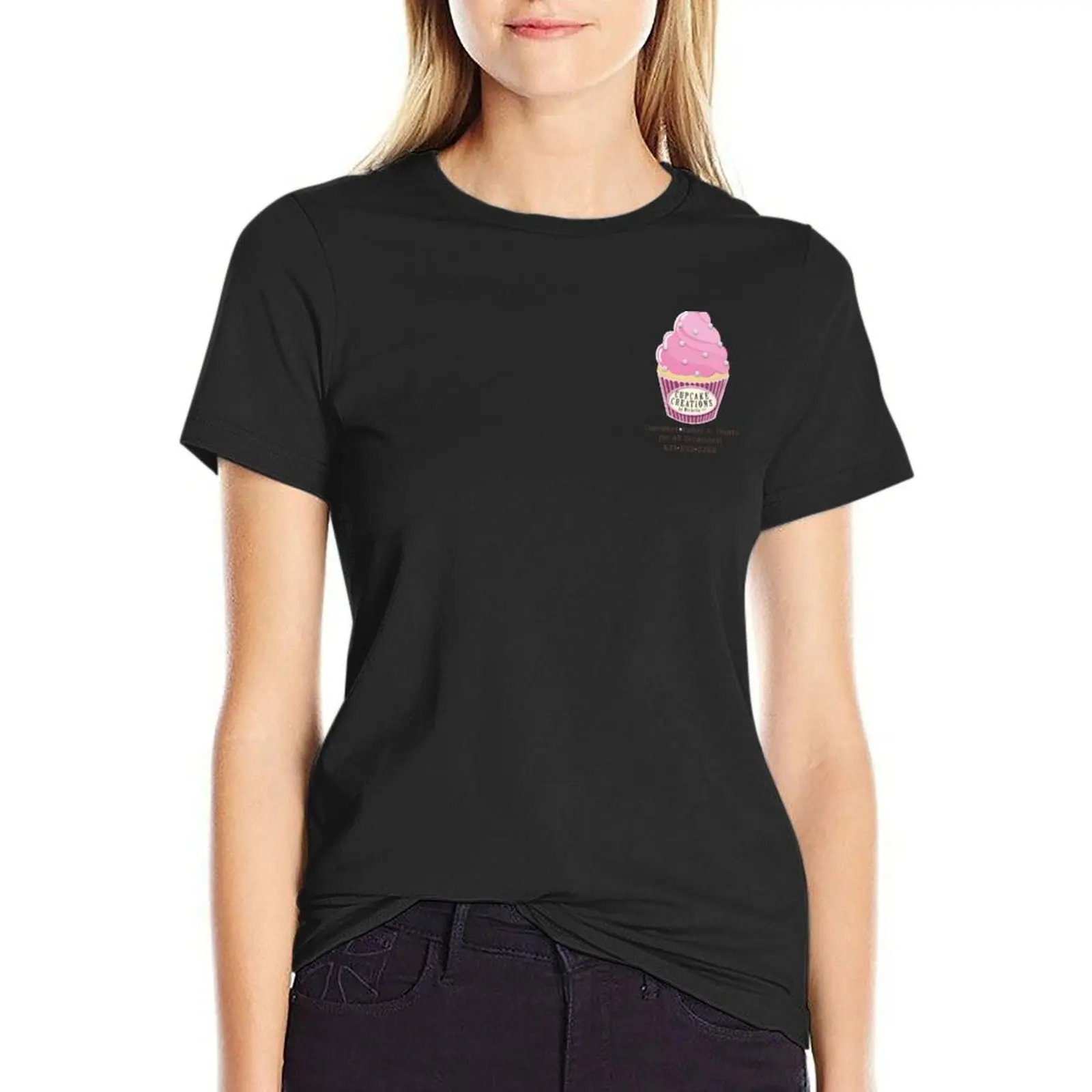 

Cupcake Creations T-Shirt Blouse summer clothes clothes for Women
