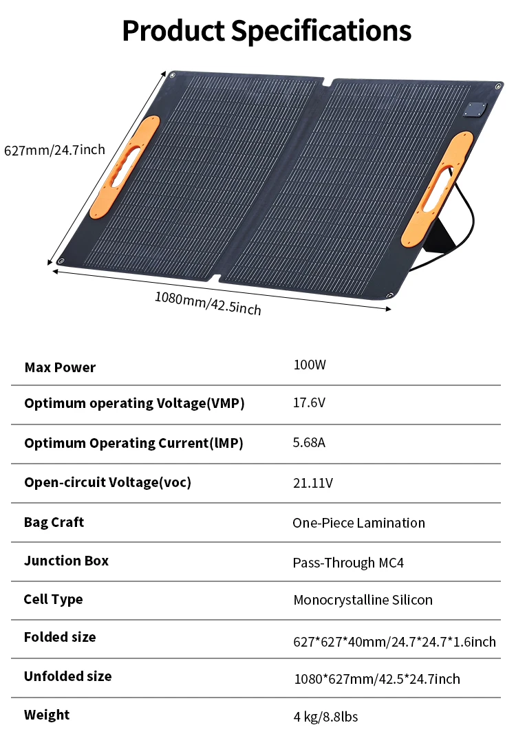 100w Solar Panel