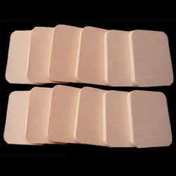 10 - Pack Soft Makeup Powder Puff Sponges for Flawless Foundation Application (Yellow Square)