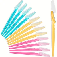 Eyebrow Trimmer Blade Women Safety Face Razor Eyebrows Shaping Knife Portable Brow Epilation Hair Removal Cutters Makeup Scraper 2