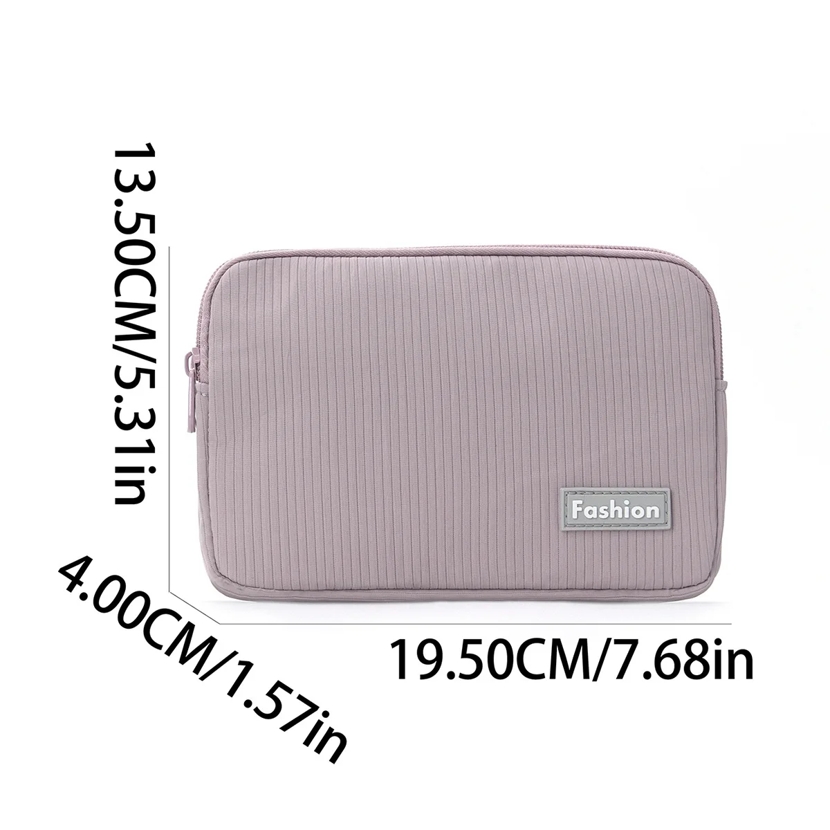 Portable Cosmetic Storage Bag Detachable High Aesthetic Value Travel Cosmetic Bag Foldable Modern Minimalist Style Polyester - 4