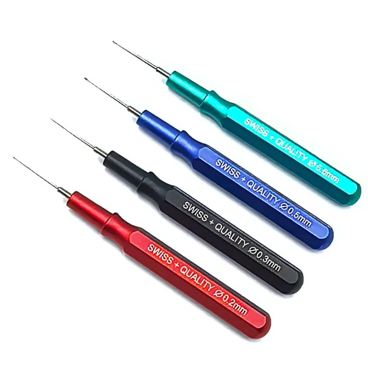 A04R-Watch Special Oiler Pen Precision Pointing Oil Pen Metal Handle Watch Repair Tool 4pcs