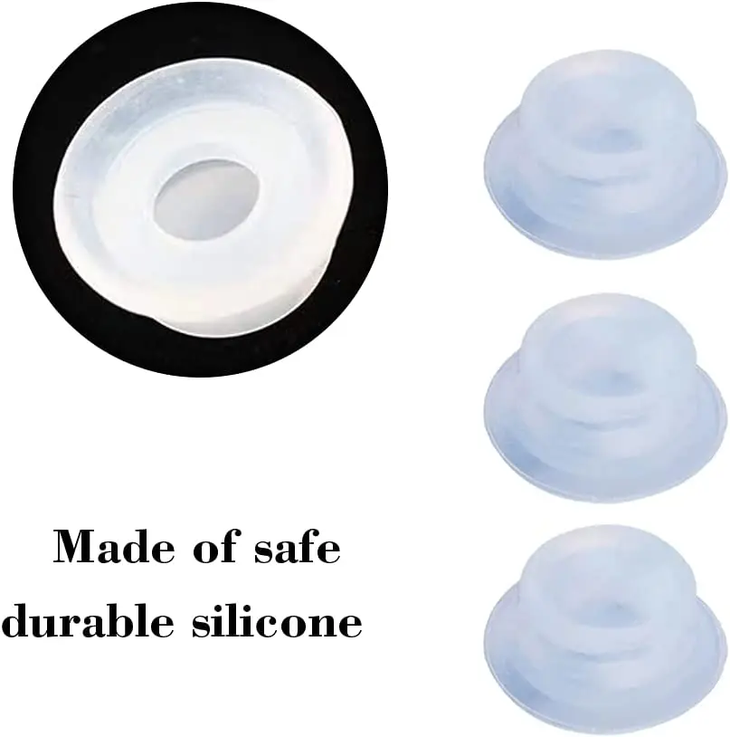 10pcs Replacement Float Valve Gaskets Universal Float Valve Sealer Silicone Pressure Cooker Sealing Caps Instant Pot