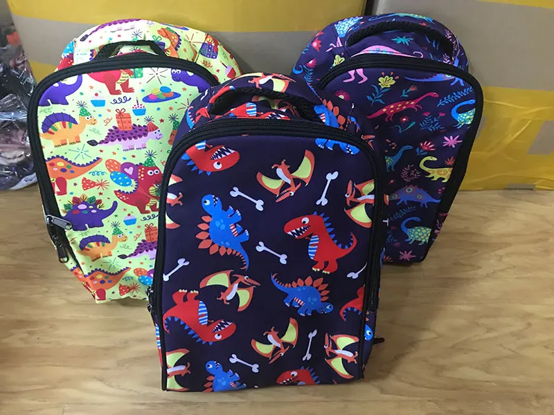 Niedlichen Dinosaurier drucken Rucksack Tyranno saurus Rex Flugsaurier Kinder Schult aschen Kinder Kindergarten Rucksack Kleinkind Windel Bücher tasche