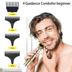 New WaterProof Professional Electric Shaver for Men Razor for Men Mower Beard Trimmer Barber Shaving Machine T9 Hair Clipper