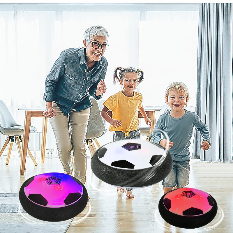 

Hover Soccer Ball Boy Toys Air Soccer With Light Indoor Floating Ball Birthday Christmas Gifts Ball Kids Outdoor Game Sport Toys