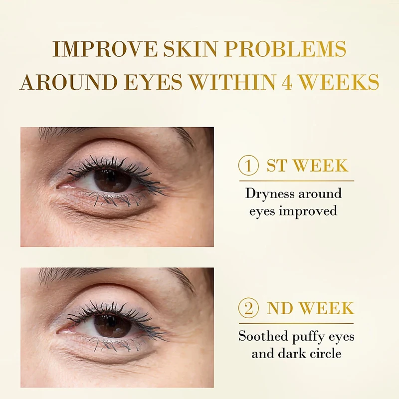 Golden Eye Mask Reduce Dark Circles Fine Lines Firm Moisturize Collagen Patches Anti-ageing Lift Rejuvenation Korea Care Product 5