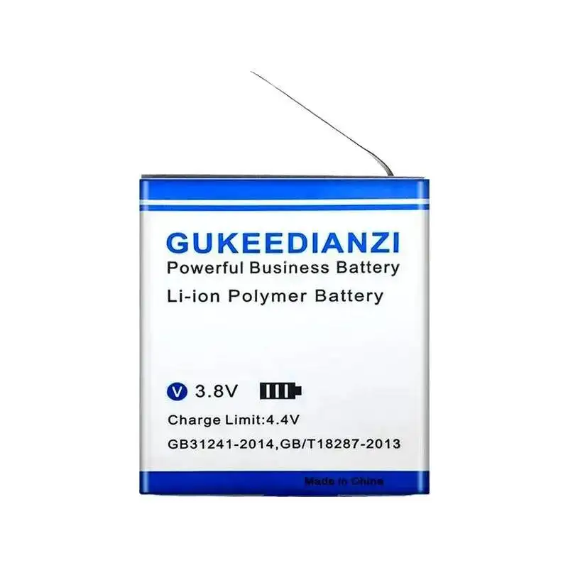 Batterie PG1050 1700mAh pour EKEN H8PRO et SJCAM M10 avec connecteurs visibles