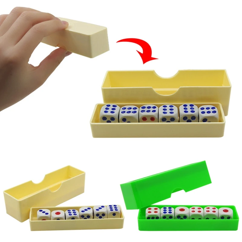 1 Ʈ   (Ϲ ֻ)  Ʈ ݱ 6  ÷  Magia Mentalism Illusion -Gimmick Props GXMF