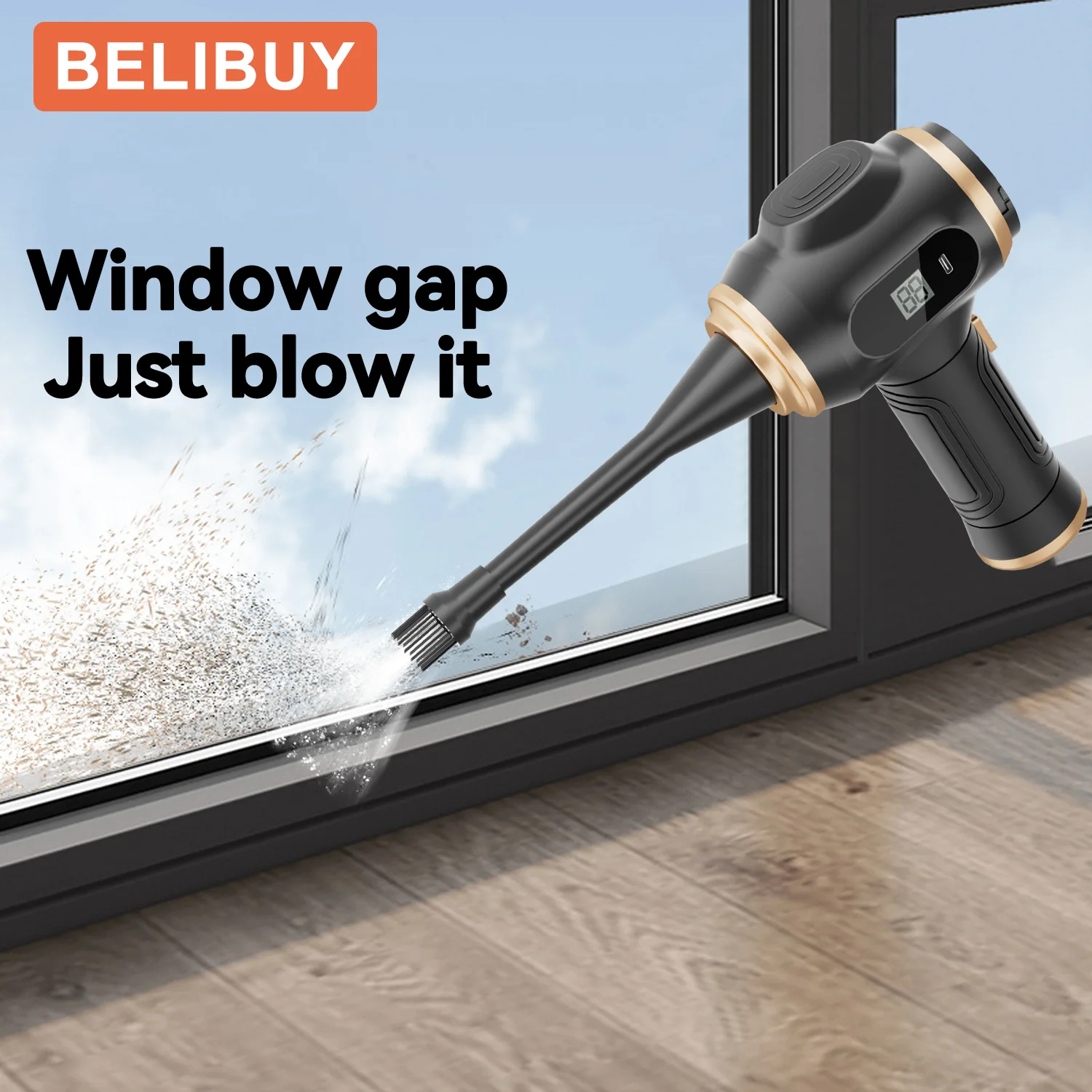 BELIBUY home appliance car vacuum cleaner high power strong suction carpet cleaner machine Portable vacuum